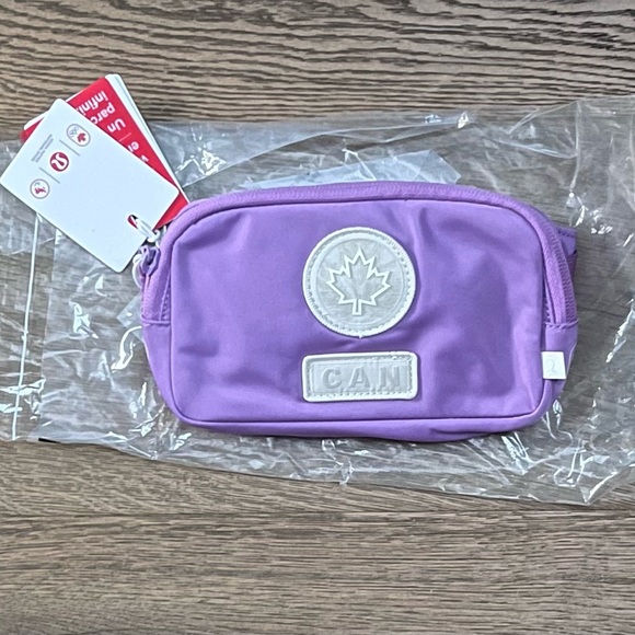 Lululemon Team Canada Future Legacy Mini Belt Bag, Purple Blossom Light -NWT - Picture 2 of 11